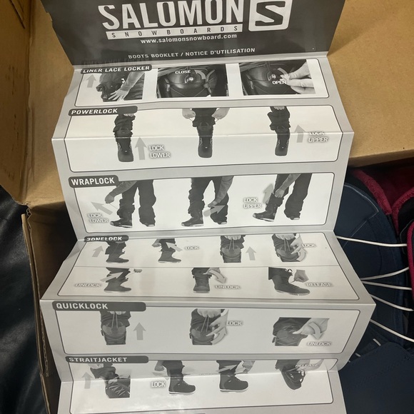 Brand new with Box Salomon snowboard boots - Picture 5 of 5
